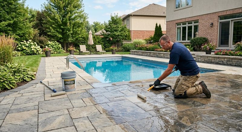 Concrete Deck Sealing in Redmond, WA