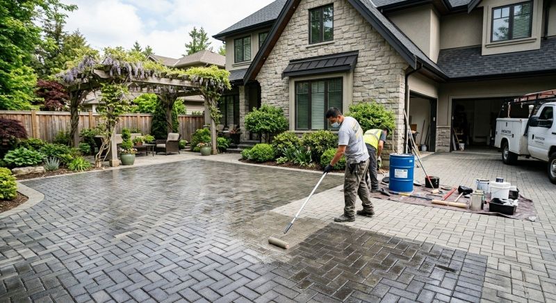 Concrete Patio Sealing in Kansas City, KS
