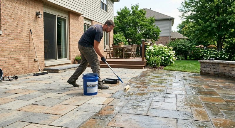 Concrete Patio Sealing in Puyallup, WA